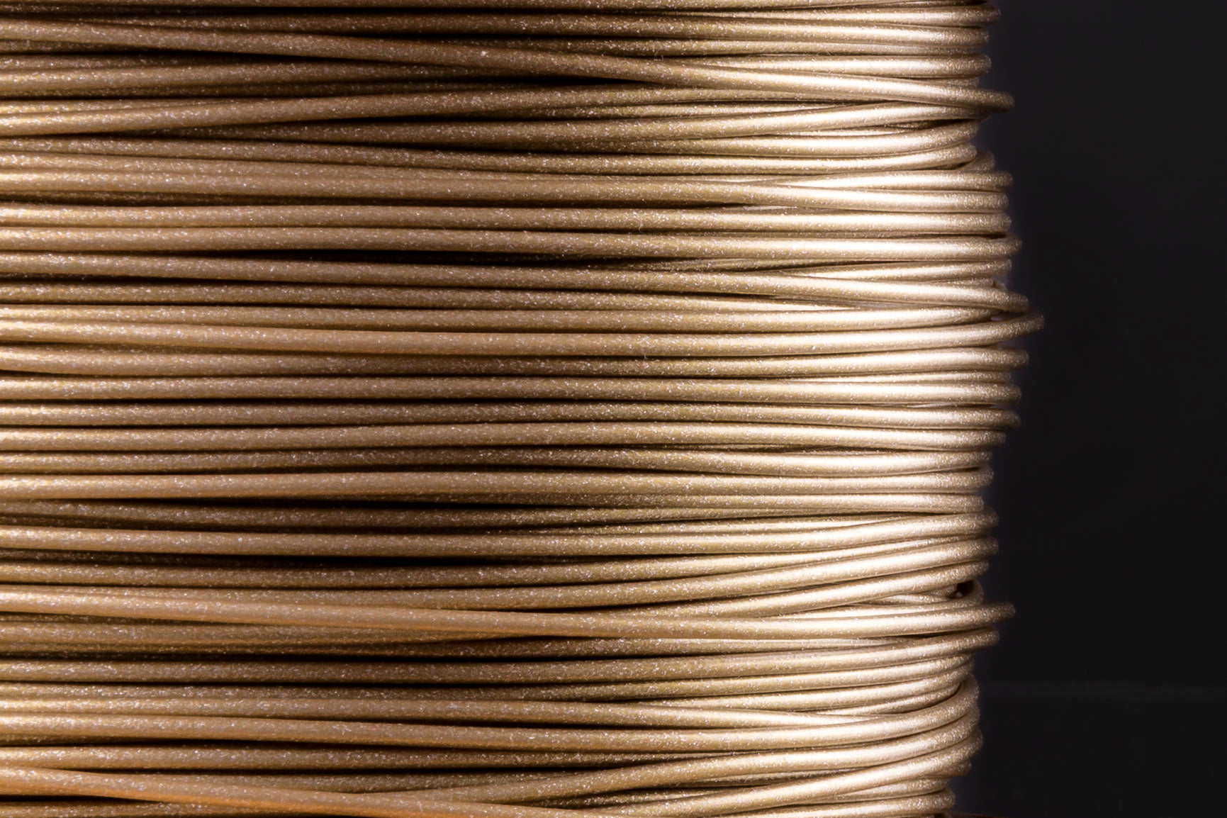 Glitzer PLA Ockergelb (2,85mm)