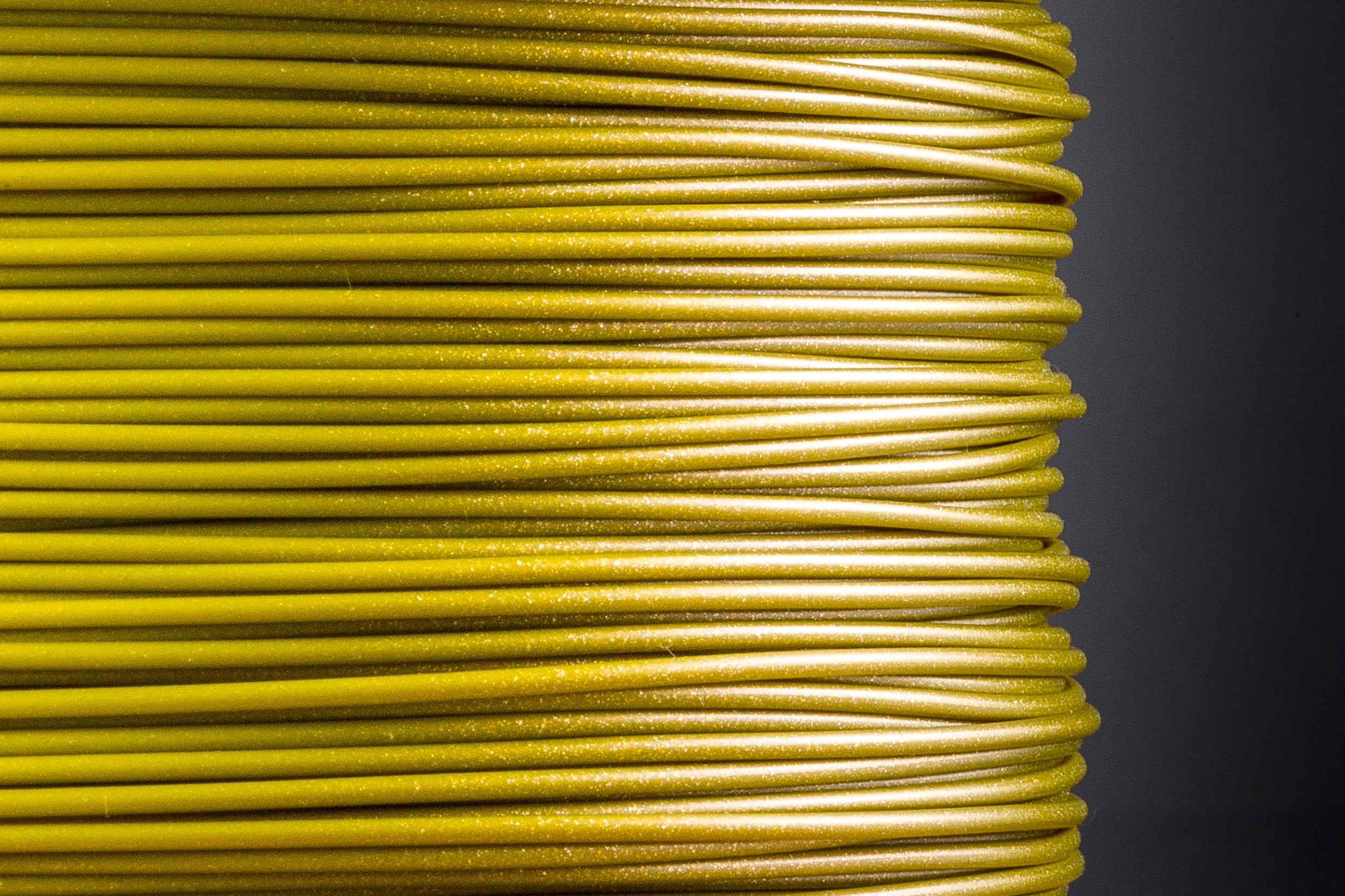 Glitzer PLA Olivgelb (2,85mm)