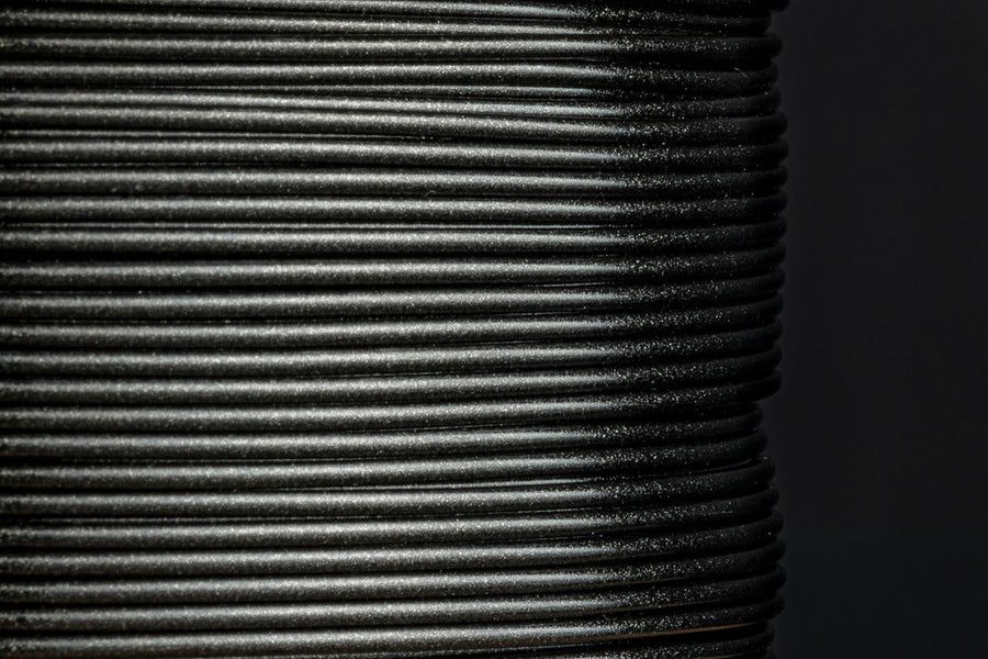 PET-G Glitzer Schwarz (Goldglitzer)