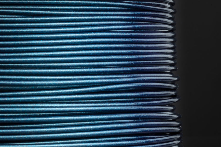 PET-G Glitzer Perlblau