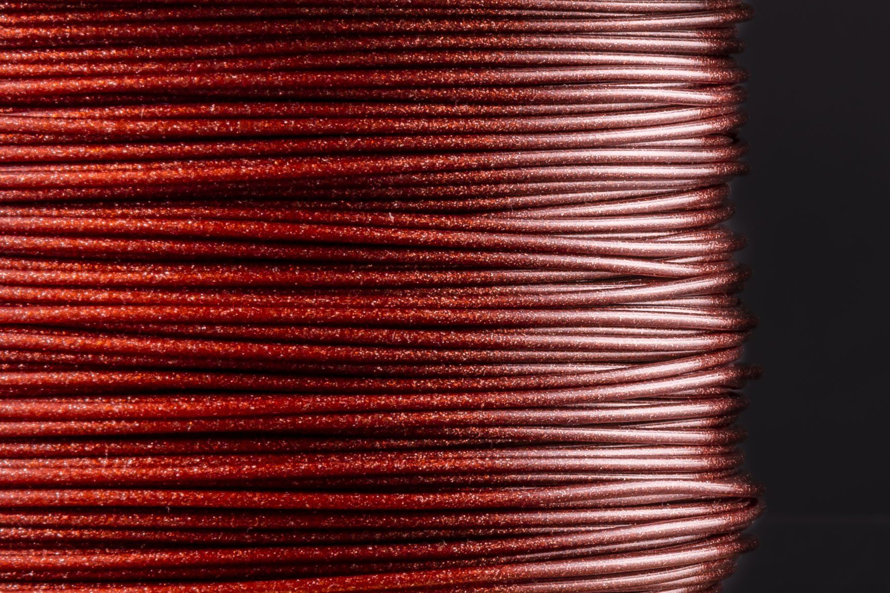 Glitzer PLA Sample (1,75mm) Glitzer PLA Sample REDLINE FILAMENT Oxidrot 1.75 50 g