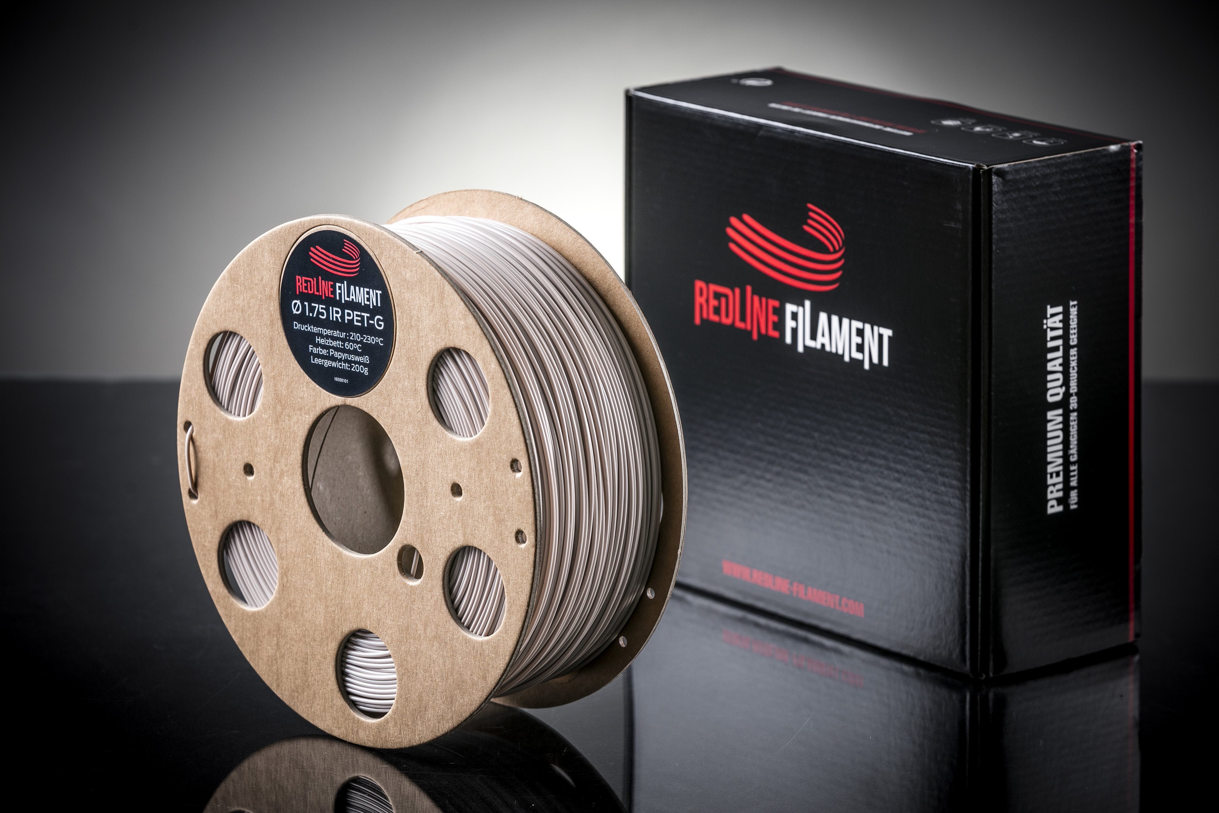 IR-PET-G Papyrusweiß IR-PET-G REDLINE FILAMENT