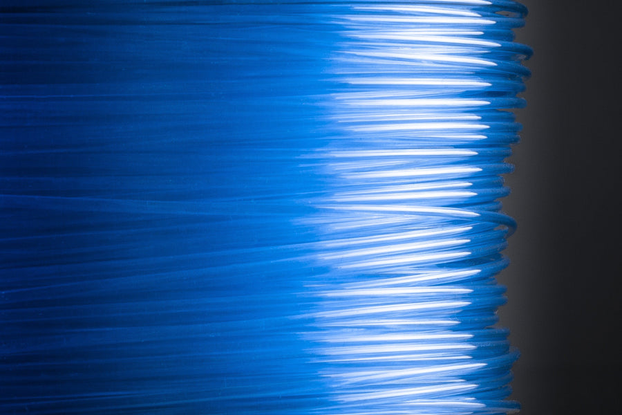 PET-G Filament Transparent Blau PET-G REDLINE FILAMENT
