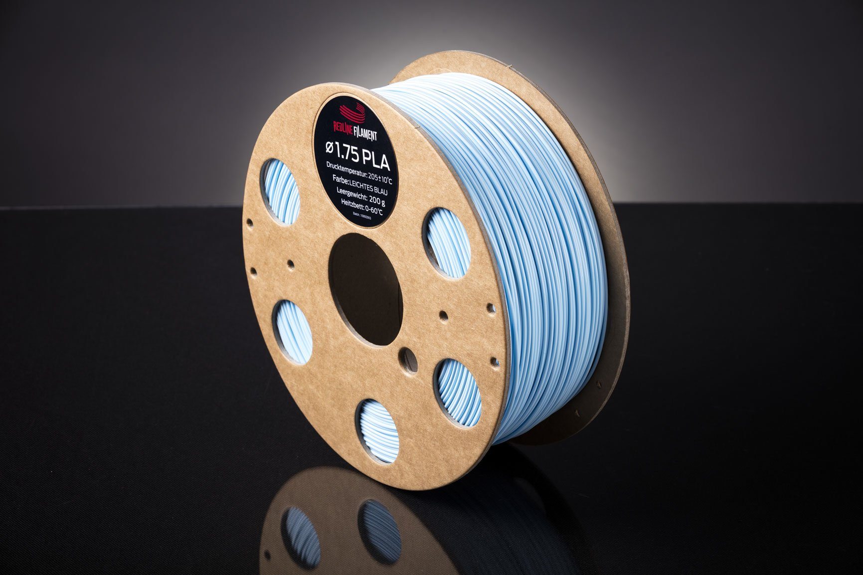 PLA Filament Leichtes Blau PLA FILAMENT REDLINE FILAMENT