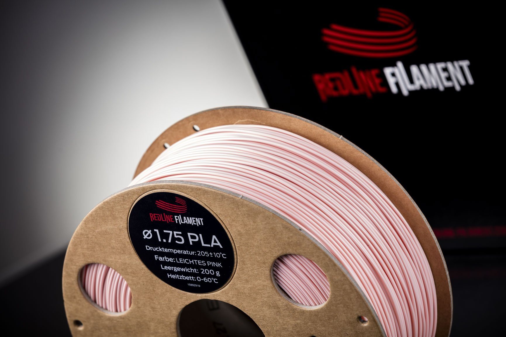 PLA Filament Leichtes Pink PLA FILAMENT REDLINE FILAMENT