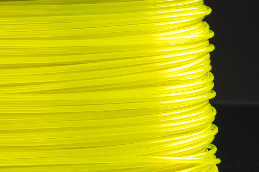 PLA Filament NEON Gelb (Transparent) PLA NEON REDLINE FILAMENT 1.75 1 kg