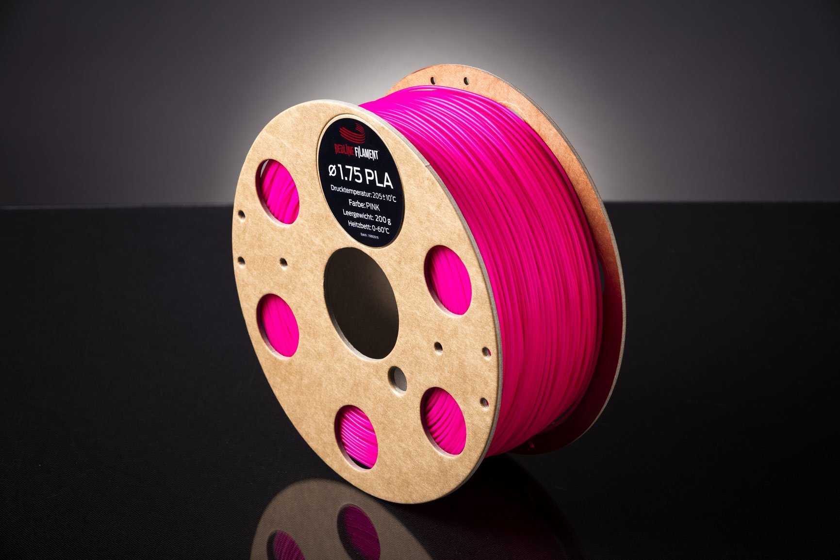PLA Filament NEON Pink PLA NEON REDLINE FILAMENT 1.75 1 kg