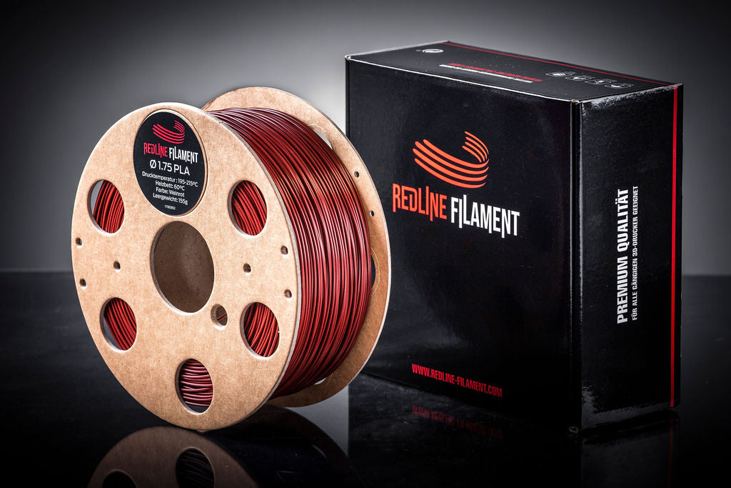 PLA Filament Braunrot (Weinrot)