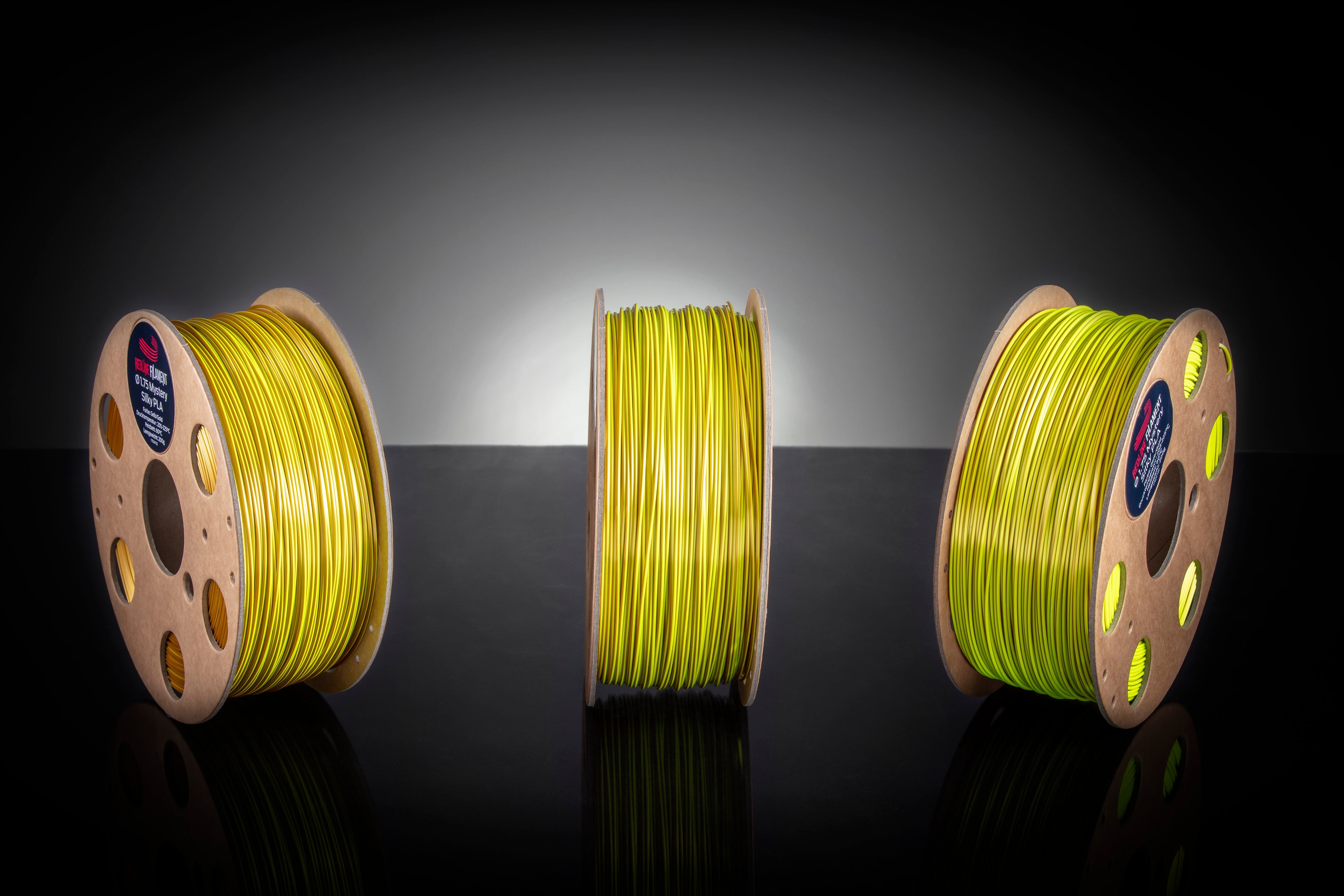 Sommeraktion Mystic Silky PLA - Gold Gelb