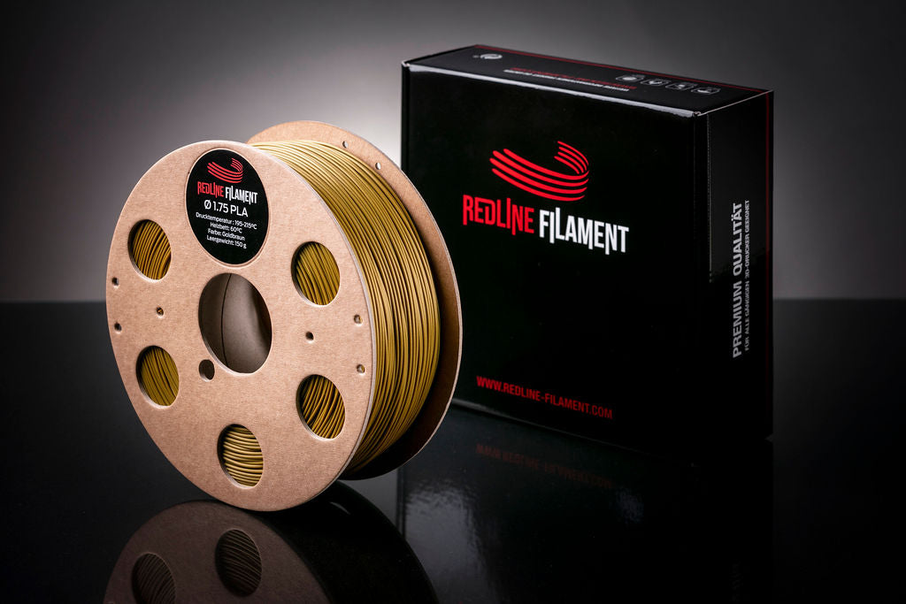 PLA Filament Goldbraun