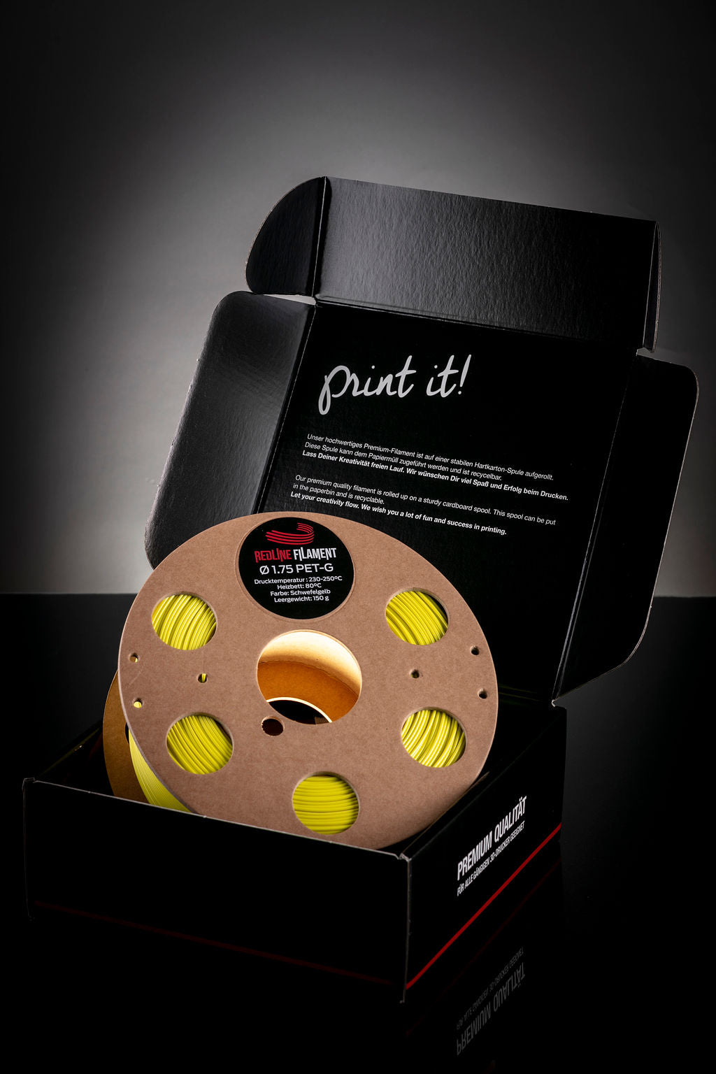 PET-G Filament Schwefelgelb