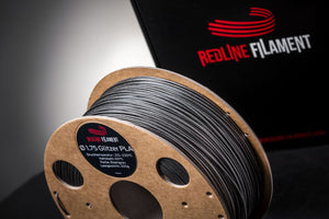 Glitzer PLA Glitzer PLA REDLINE FILAMENT Eisengrau 1.75 1 kg