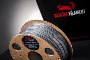 Glitzer PLA Glitzer PLA REDLINE FILAMENT Platinsilber 1.75 1 kg