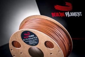 Glitzer PLA Glitzer PLA REDLINE FILAMENT Rehbraun 1.75 1 kg