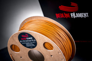 Glitzer PLA Glitzer PLA REDLINE FILAMENT Rotorange 1.75 1 kg