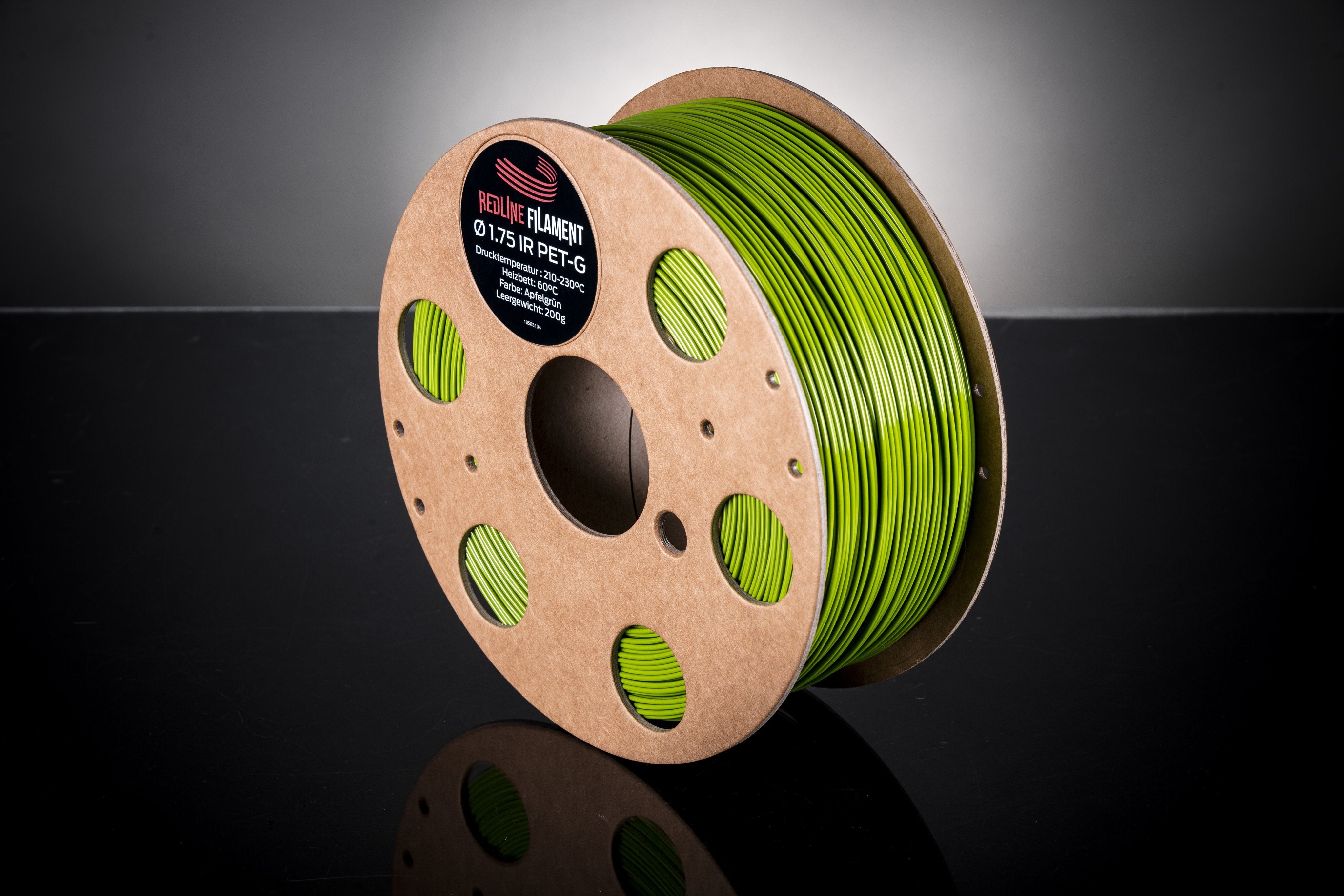 IR-PET-G Apfelgrün IR-PET-G REDLINE FILAMENT 