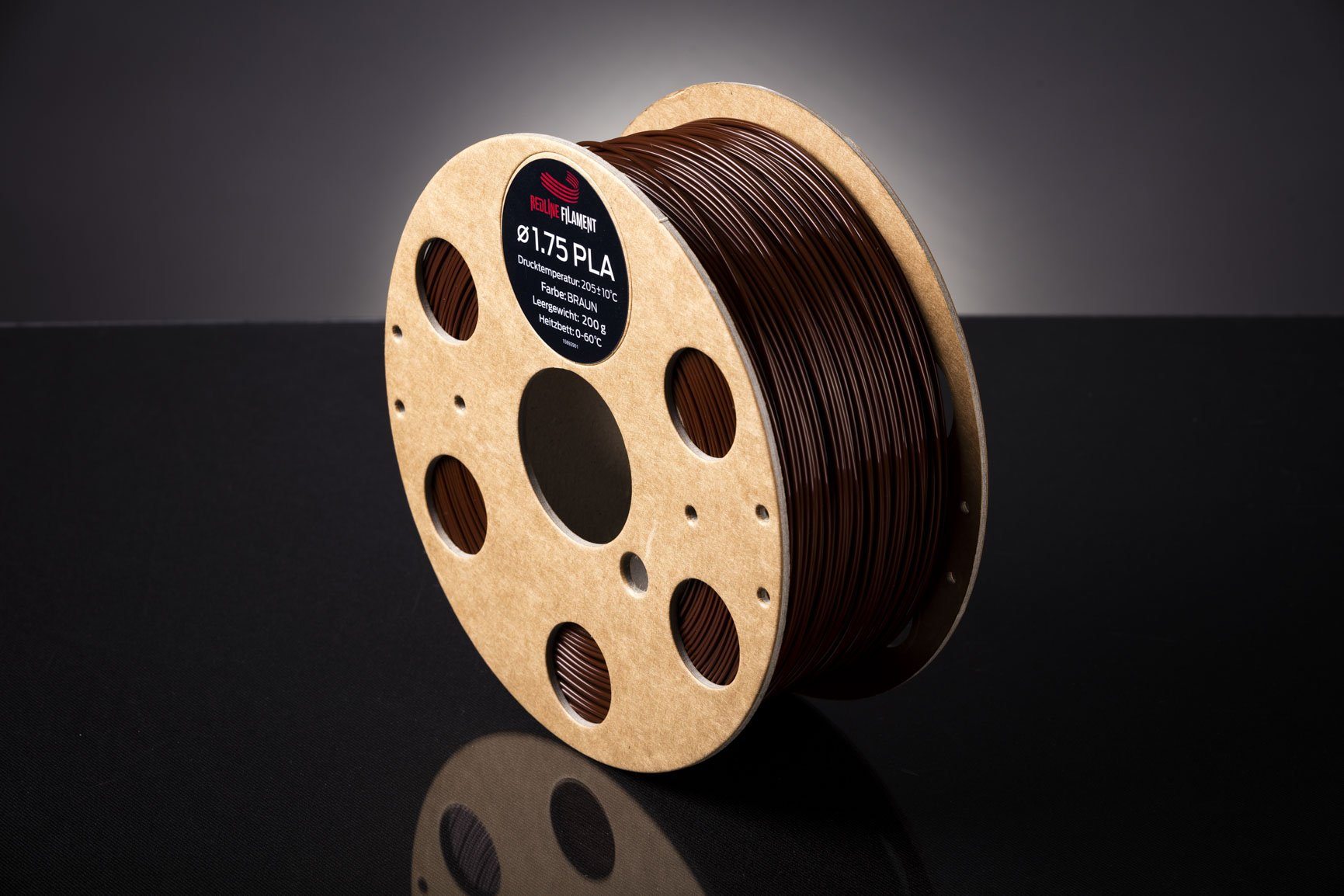 PLA Filament Braun PLA FILAMENT REDLINE FILAMENT 1.75 1 kg 